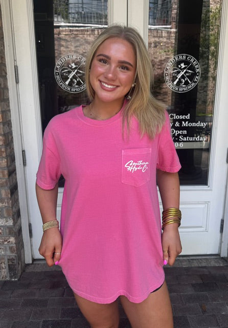 Blue Collar Dollar Tee - PINK