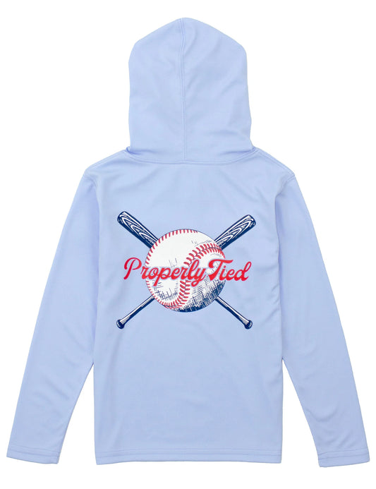 Boys Shade Hoodie- Play Ball