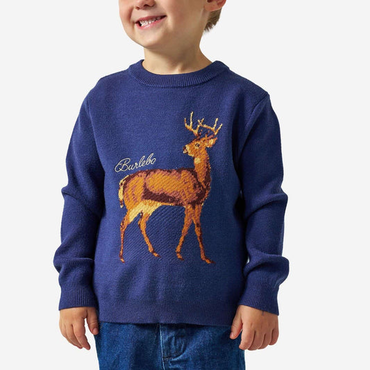 Youth Deer Cabin Sweater
