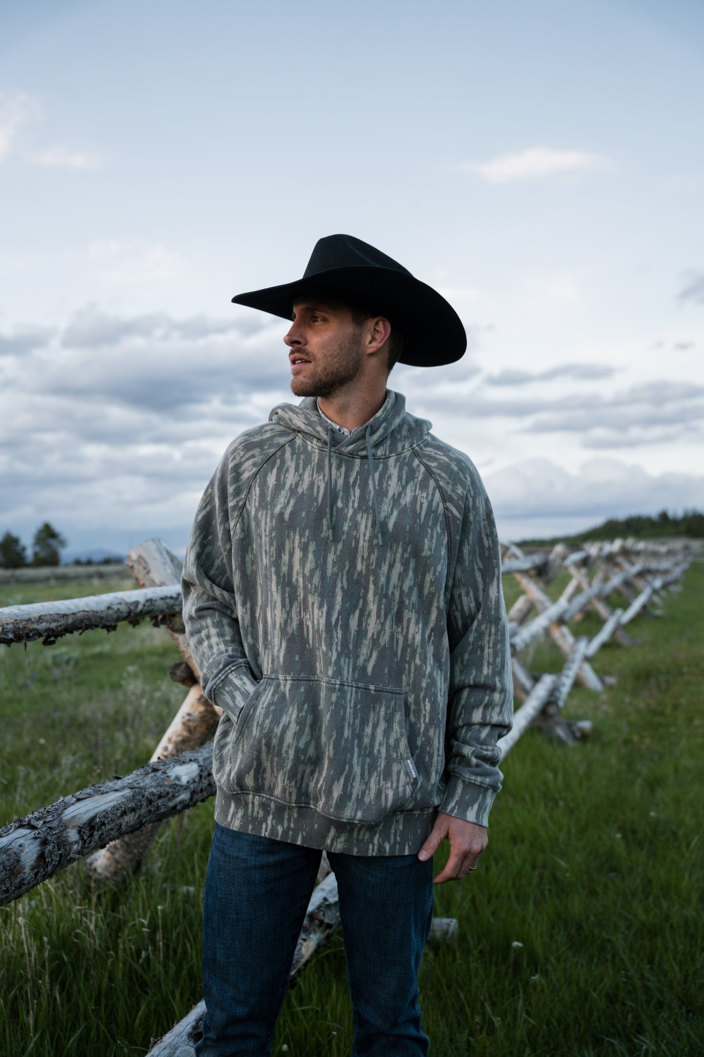 Vintage Midland Camo Hoodie