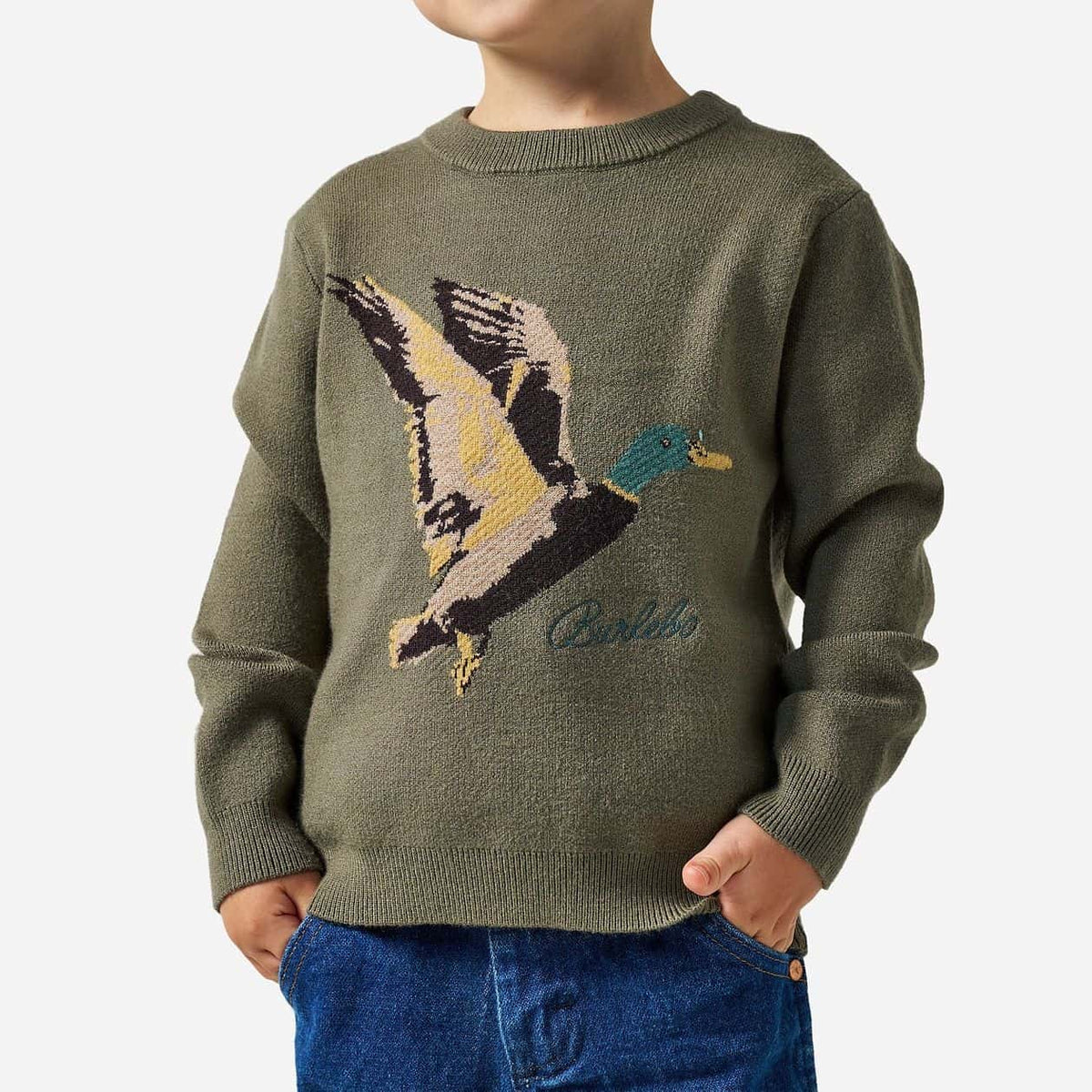 Youth Cabin Sweater- Duck